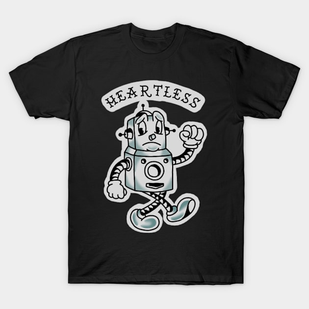 heartless robot T-Shirt by rafaelwolf